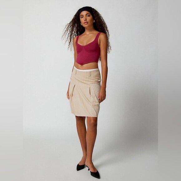 Out From Under | Maroon Camilla Seamless Bustier | Size Medium, Large - Picture 2 of 9